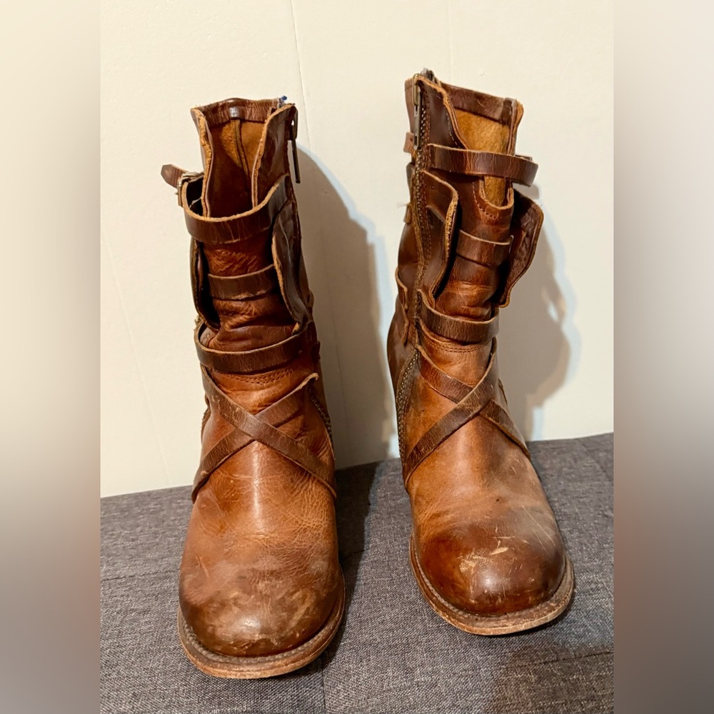 Freebird by Steven Baker Brown Heeled Boots - Picture 2 of 6